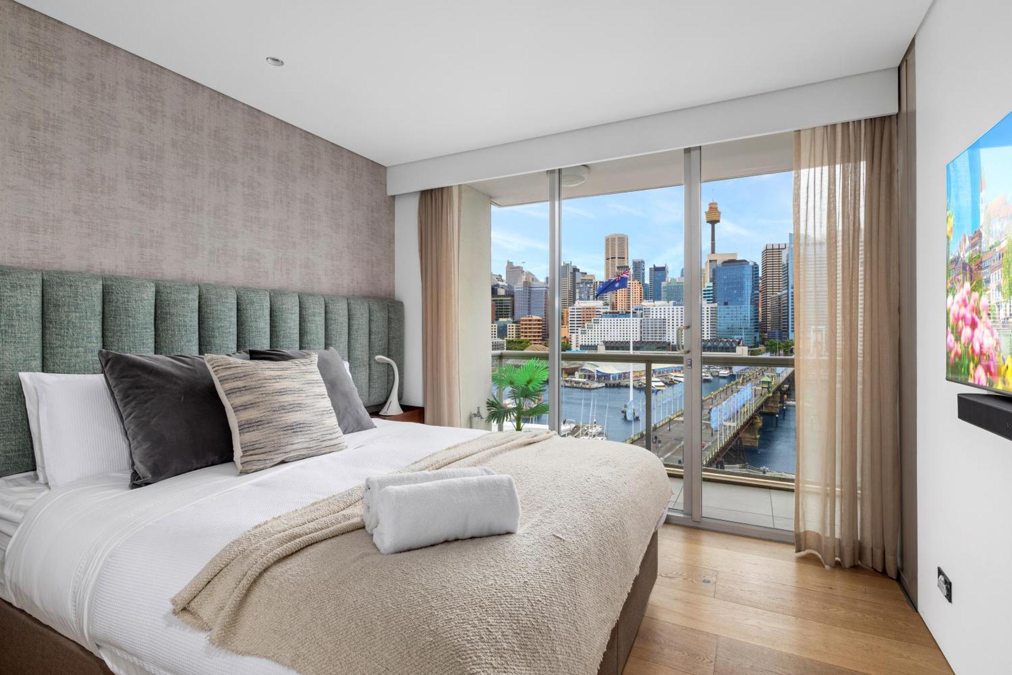 3 Bedroom Darling Harbour Apartment Sídney Exterior foto