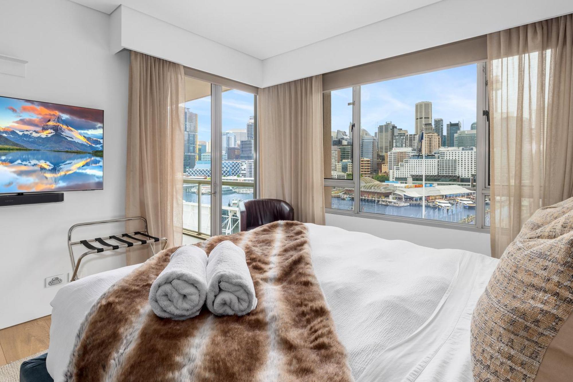 3 Bedroom Darling Harbour Apartment Sídney Exterior foto