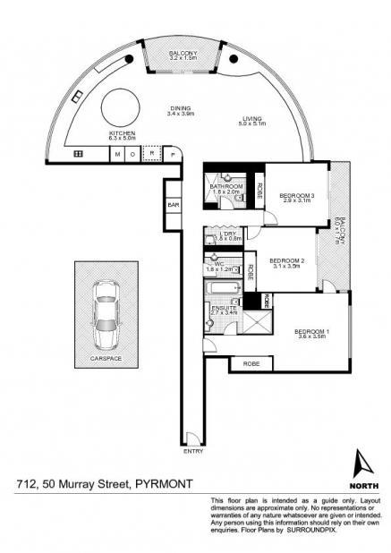 3 Bedroom Darling Harbour Apartment Sídney Exterior foto